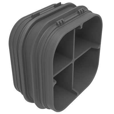 MULTIduct™ 4 Way Clipless Double Bell ATT24.0 BK - Infrastructure ...